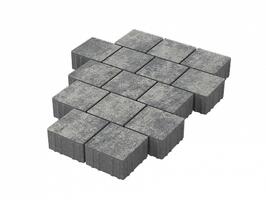  Тротуарная плитка Stellard Квадрат 150x150x80 мм Грей: внешний вид